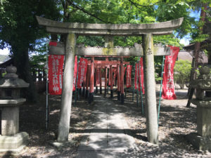 Inari shrine next to Toyokuni Shrine