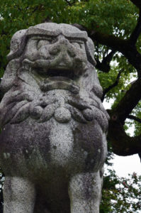 Tejikarao Shrine shishi