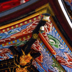 Close-up of the 3 story pagoda