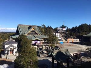 Shakado with Komyodo and the Great Peace Hall in the background