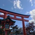 Entrance gate to Fushimi Inari Shrine