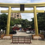 Gold torii